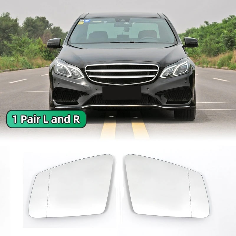 Mirror Glass Rearview Exterior Wide Angle For Mercedes A B C E CLA GLA GLK S
